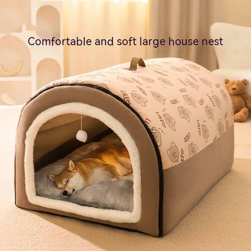 Big Dog Nest Winter Warm Dog House Removable and Washable Do
