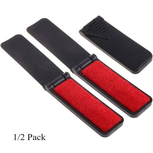 2/1 Pack Foldable Lint Remover Brush Reusable Mini Lint Remo