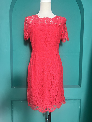 Adam pour eve Made in France 法国巴黎高级蕾丝连衣裙