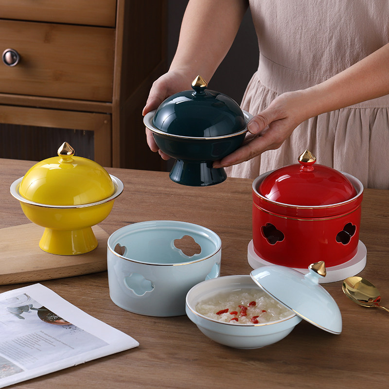 燕窝碗点心碗美容院养生粥碗银耳汤碗甜品碗陶瓷糖水碗甜点碗定制