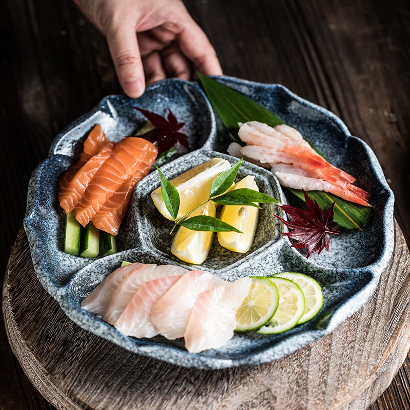 陶瓷分格盘多格多功能