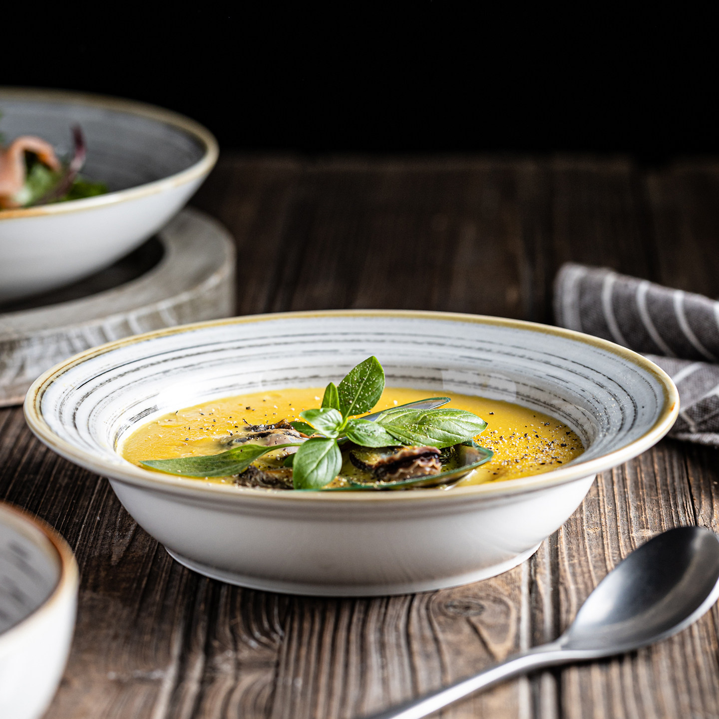 创意草帽盘汤盘水果沙拉盘烤箱蒸盘鱼盘肉盘好看的菜盘子大号平盘,餐饮具,盘,淘宝优惠券,粉丝福利购,淘宝优惠卷