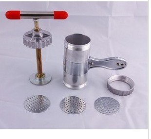 面条机饸饹机家用小型手动饸烙络神器莜面工具多功能铝合金压面机