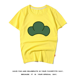 阿松先生同人动漫纯棉T恤气质cosplay印花小松圆领短袖新宿风上衣