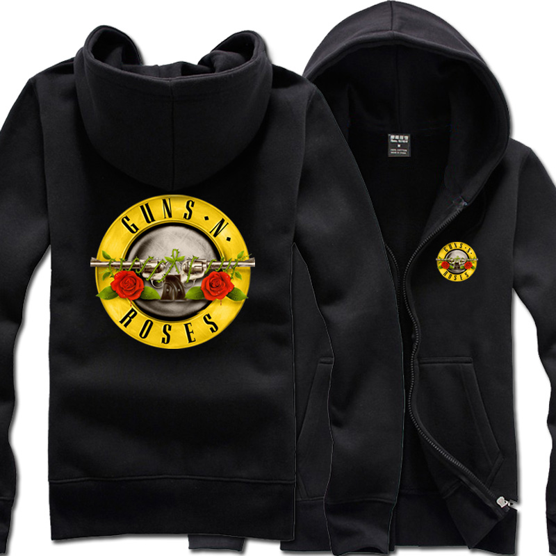 学生拉链美国硬摇滚乐队卫衣