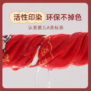 儿童秋衣秋裤大红套装女宝宝纯棉过年睡衣婴儿春秋保暖可爱内衣男