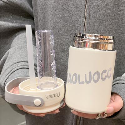 茶水分离保温水杯女生便携316