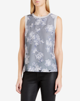 精品 英伦时尚TB 20221夏 175美金 超时尚烧花工艺 气质上衣V376