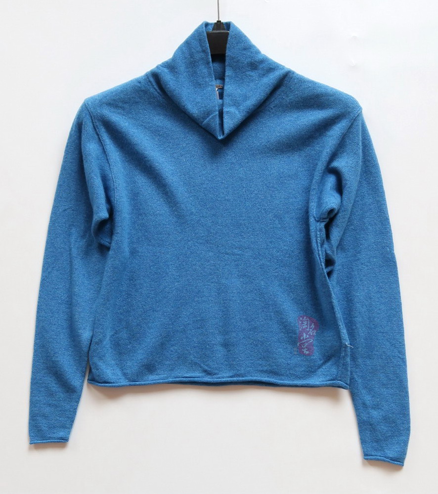 美式FP时尚时装高翻领羊绒衫