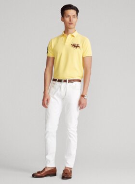 强货越南造 P马球  专柜2000+ 超帅三马仔POLO衫 男X091