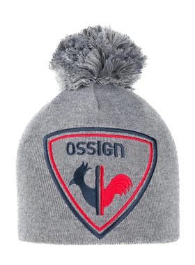 帅气拉风 法国鼎级ROSSIGN*L 25秋冬 专柜600+带绒毛线帽男女Y107