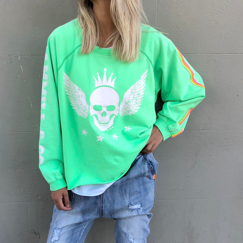 网红Hamm*ll时尚120美金印花卫衣