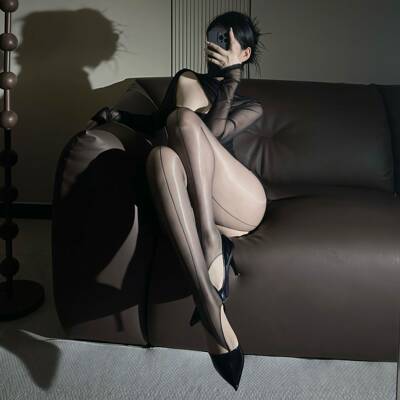 露趾勾脚丝袜镂空勾脚夹趾黑丝分脚趾丝袜女友趣味袜子马油亮丝袜