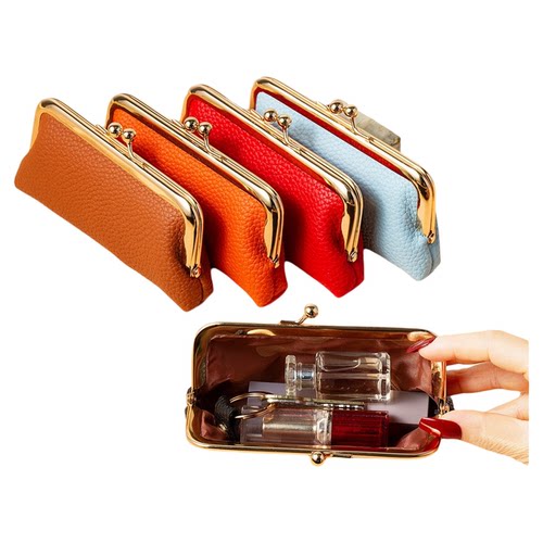 小巧精致口金包口红收纳包