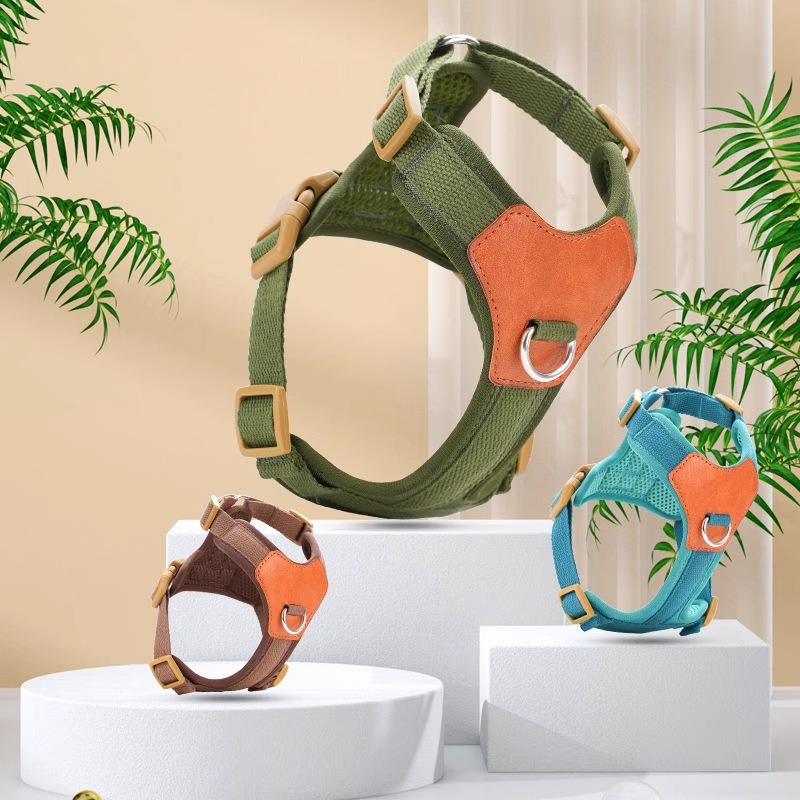 防爆冲反光宠物胸背带牵引绳