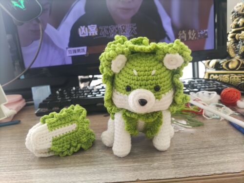 手工毛线diy钩织制品创意玩偶