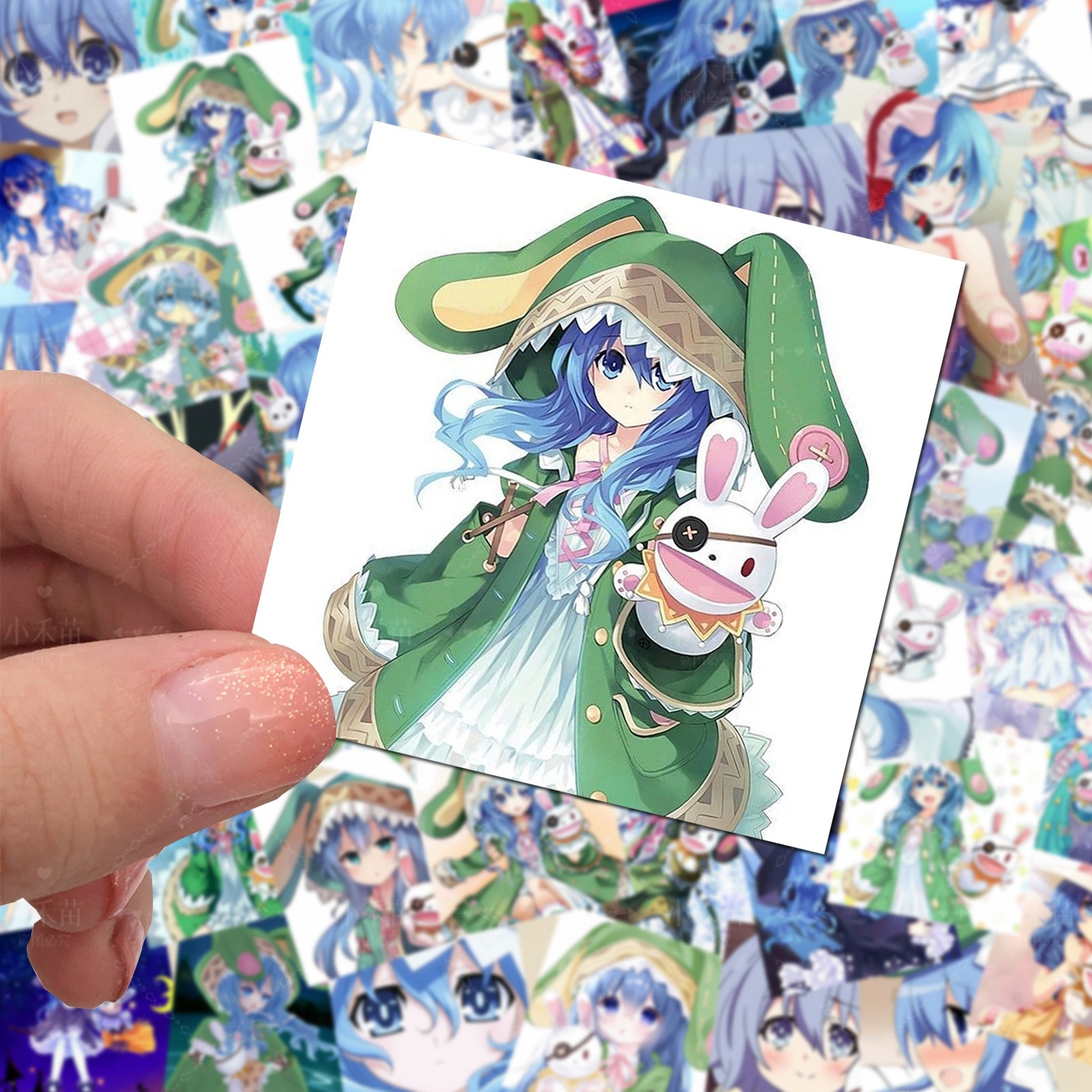 四系乃贴画装饰动漫周边礼物贴纸约会大作战贴纸防水防晒贴车贴