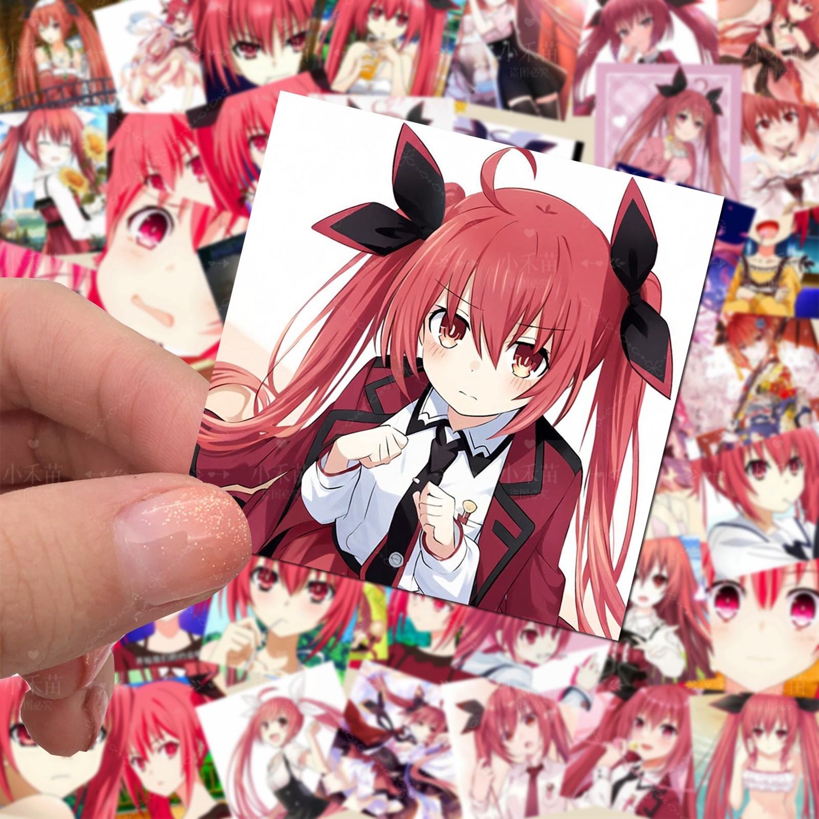 五河琴里贴纸防水防晒动漫周边可爱少女贴纸防晒贴约会大作战贴纸