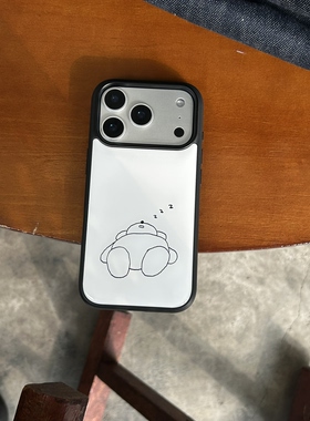 呼呼大睡适用于iPhone17pro苹果16ProMax套i15pro手机壳苹果14pro
