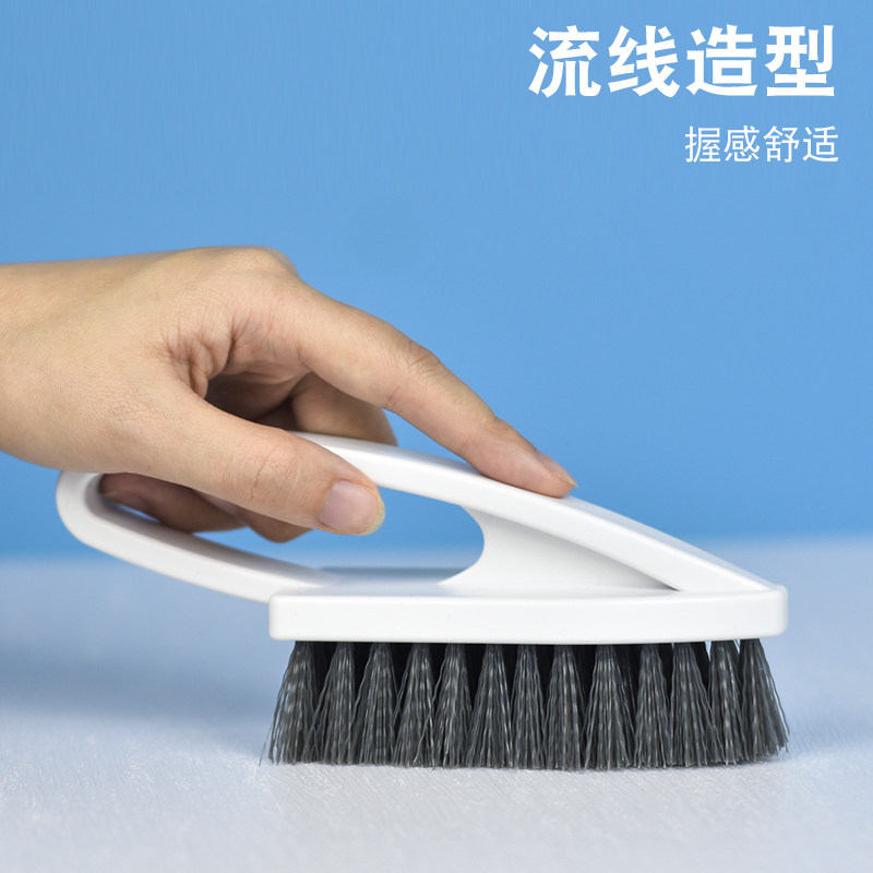 家用多功能刷子缝隙刷卫生间浴室厕所地板刷墙角硬毛刷三角清洁刷图片