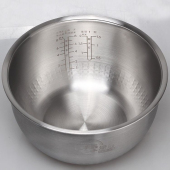 原装 不锈钢无涂层钢釜内锅3L IH电饭煲内胆316L 5L通用 美