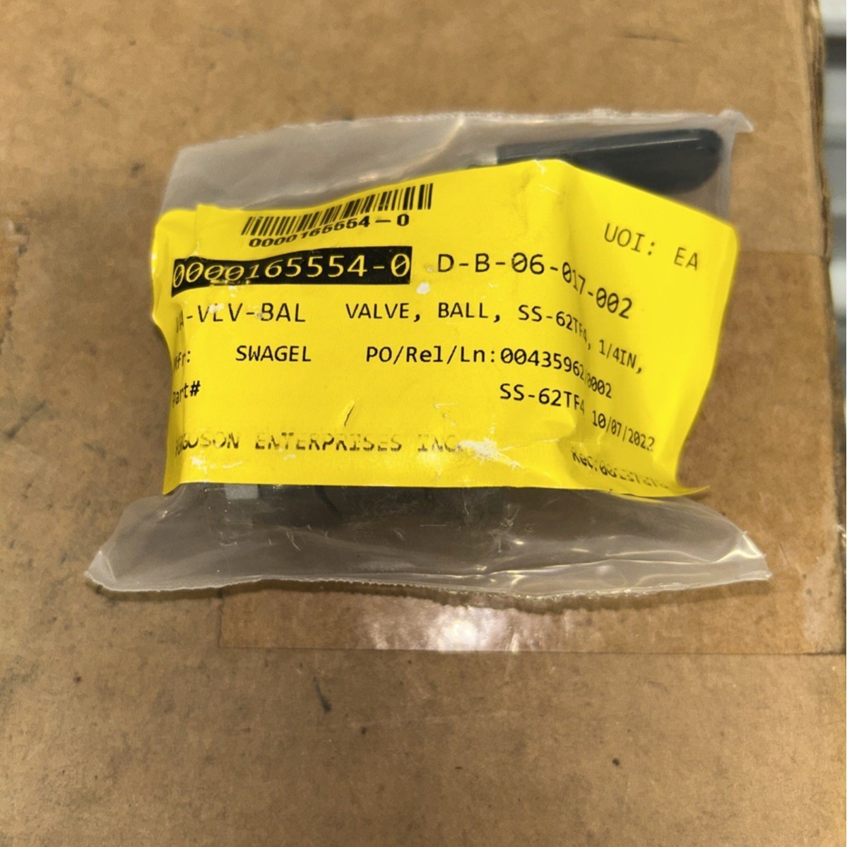 Swagelok世伟洛克针型阀接头阀岛