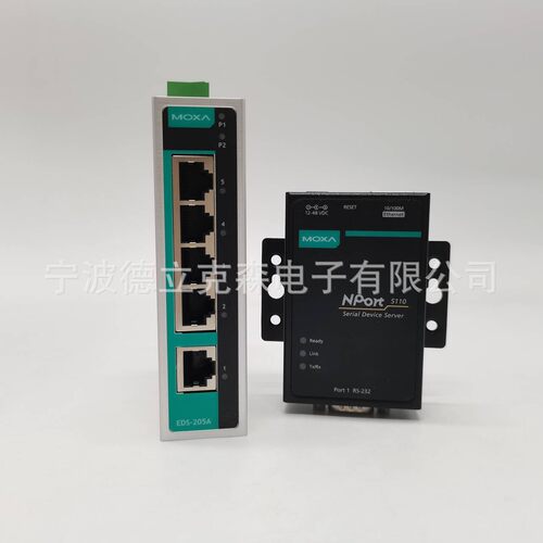 MOXA交换机串口服务器卡件模块