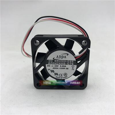 AD0424HB-G76 4010 4CM 24V 0.09A 超静音 散热风扇