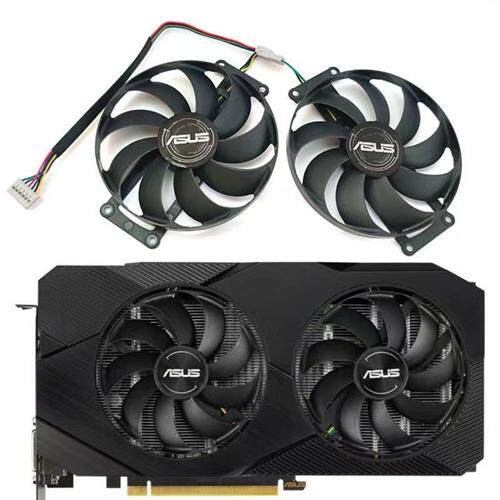 全新 ASUS DUAL GTX1650 1660Ti/S RTX2060 2070显卡静音风扇