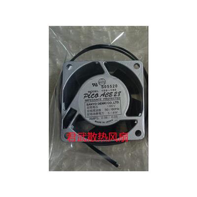 山洋 San Ace60 109-180 100V 6028 6CM 5/4W 0.06/0.05A风扇。