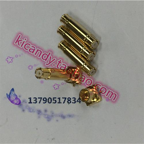 高频测试头SMP/-KK连接器射频头超小型盲射SMP母转SMP母双通直通