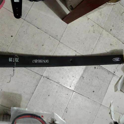 新全顺V362后钢板散片 后钢板弹簧第二片 加装二片钢板第二片
