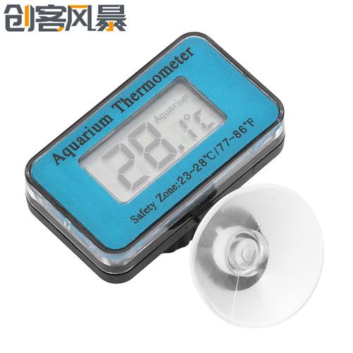 DC15V LED数显电子温度计 鱼缸水族箱热带鱼缸水温计 50+70