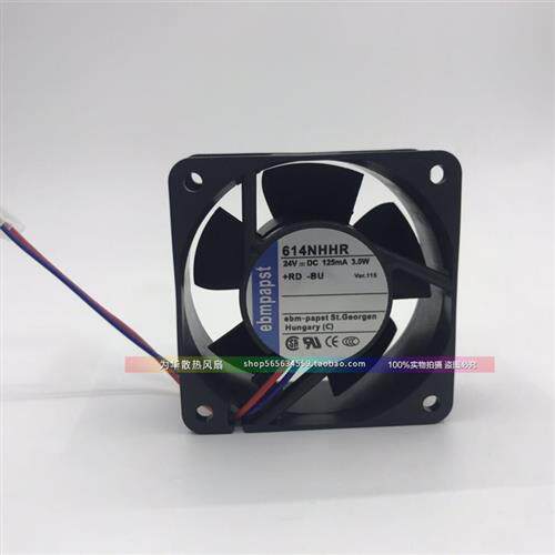 全新 6CM 6025 24V 3.0W 614NHHR 614NHH变频器风扇保2年