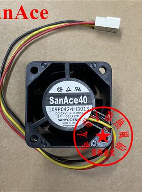 109P0424H3013 4028 DC24V 0.095A 三线测速 散热风扇