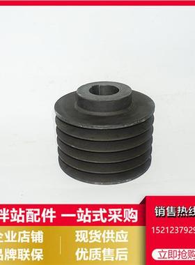 三一120/180搅拌站原装配件三一斜皮带电机皮带轮XPD10043.5-9