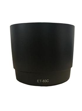 ET83C适用于佳能大白一代头遮光罩100400 77mm单反相机镜头配件