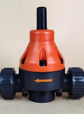 UPVC背压阀 安全阀 泄压阀PVC塑料安全阀背压阀  DN15/DN20/DN25