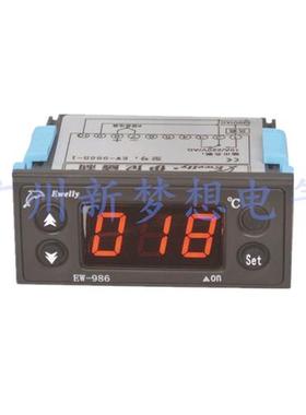 伊尼威利EW-986B高温加热0~400温度控制器电子数显温控仪温控表