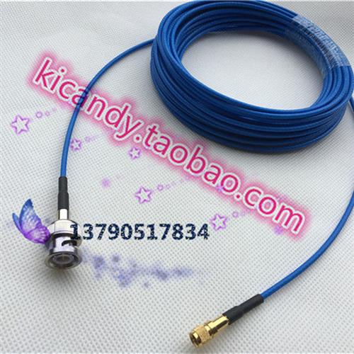 BNC/M5-JJ同轴线BNC转M5(L5)10-32UNF加速度传感器振动专用连接线