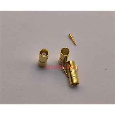 MCXKB3射频同轴微波AP信号头 MCX母接SFT503 RG402高频RF连接器