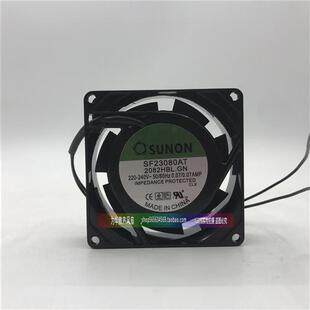含油220V散热风扇8cm厘米8025 HSL.GN滚珠 SF23080AT 2082HBL