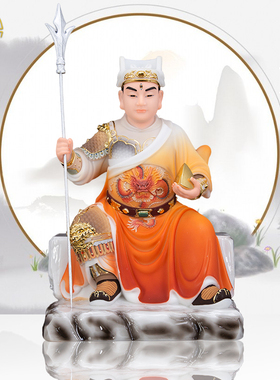 华光马元帅佛像神像汉白玉马王爷