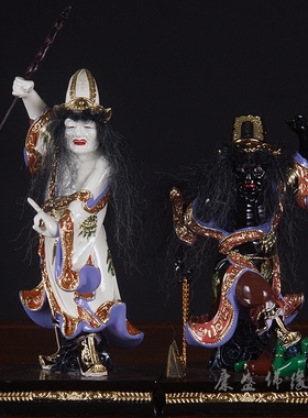 黑白无常七爷八爷镇宅神像