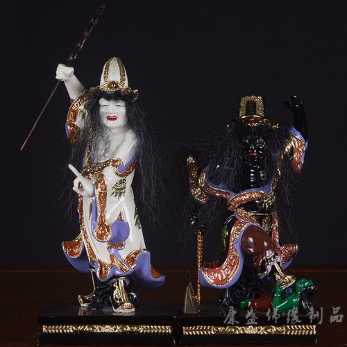 黑白无常七爷八爷镇宅神像