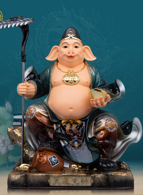 天蓬元帅佛像树脂中式客厅摆件