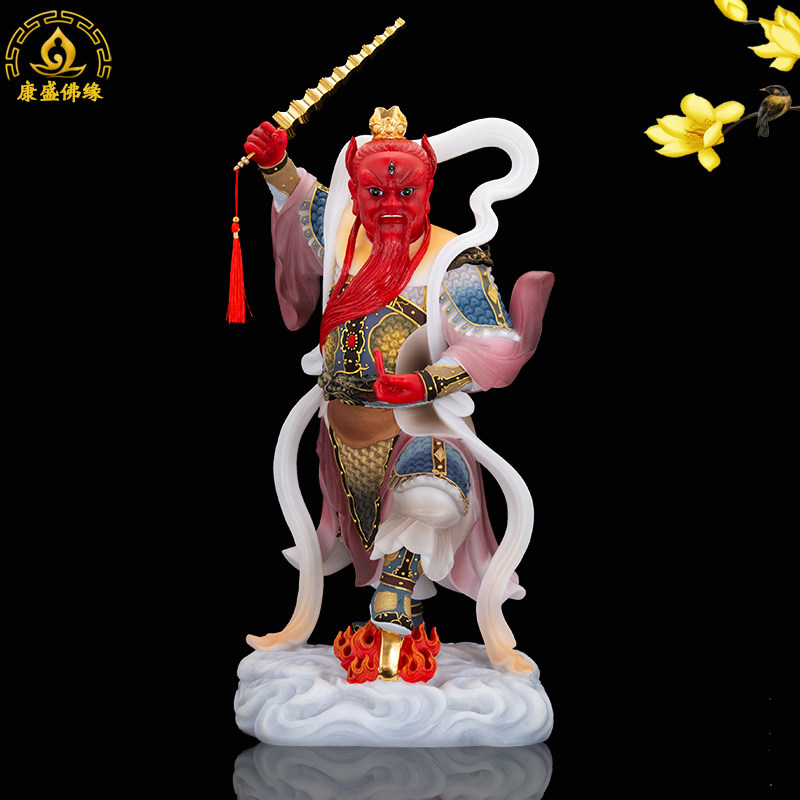 火神王灵官神像供奉王天君汉白玉