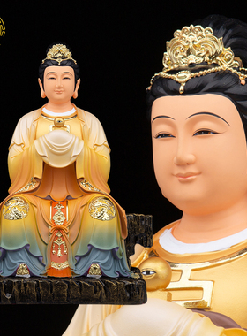 三宵娘娘12/16/19寸眼光圣母神像眼光娘娘佛像眼王奶元君树脂摆件