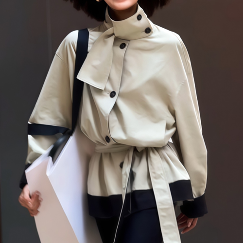 双面穿百搭风衣外套汉服气质