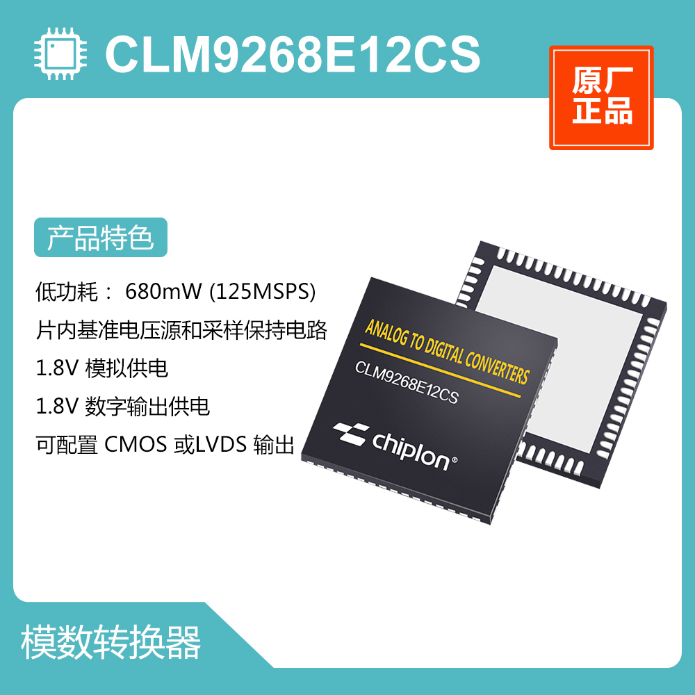 CLM9268E12CS ADC，启珑国产品牌，与AD9268BCPZ-125完全兼容替代